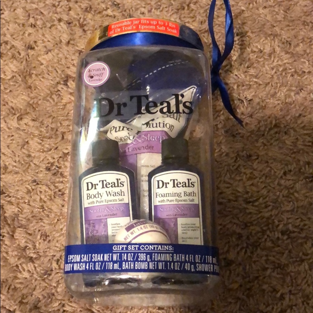 dr teals bath set